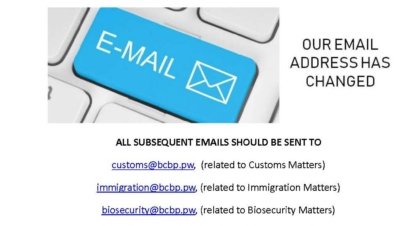 Email Address Changes FINAL (CIB) Updated
